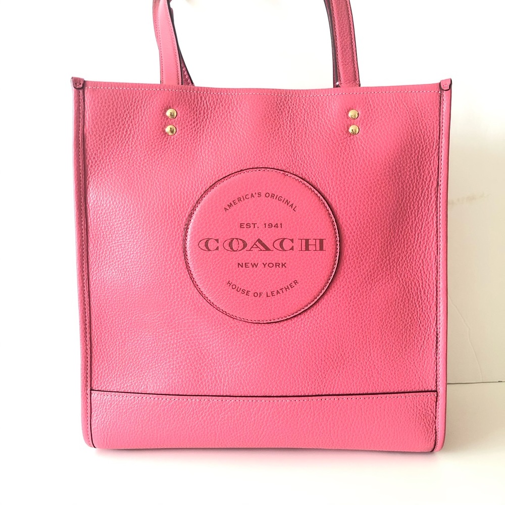 Coach Dempsey Tote Pink Leather Purse